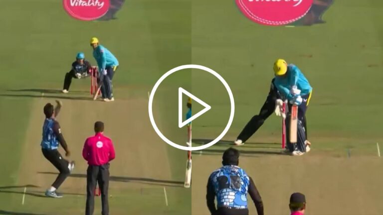 Watch- Pakistan’s Forgotten Spinner Outfoxes Warwickshire Captain In T20 Blast – वाइटैलिटी ब्लास्ट: ओसामा मीर की घातक गेंदबाजी से वार्विकशायर पस्त