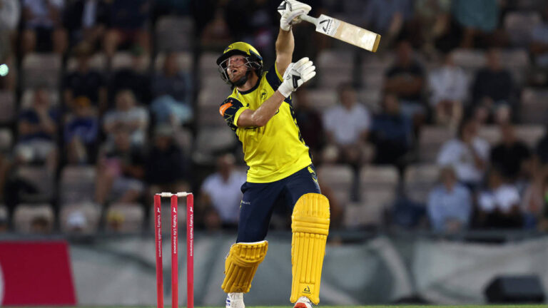 Dawson delivers as Surrey are outgunned by Hampshire – Vitality Blast: लियाम डॉसन की शानदार पारी से सरे को मिली हार