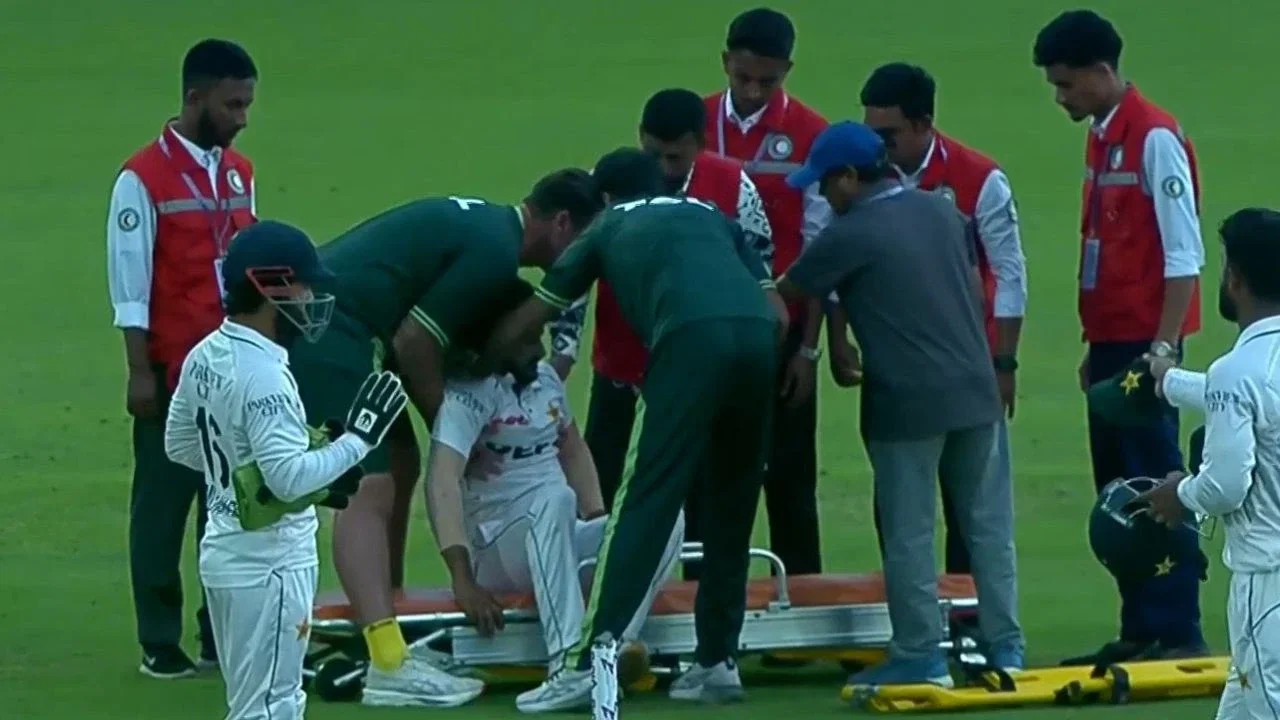 Hasan Ali taken off field during BAN vs PAK