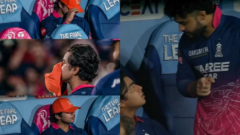 Watch: Riyan Parag scolds Vaibhav Sooryavanshi in dugout; 15-year-old cries afte – IPL 2026: रियान पराग और वैभव सूर्यवंशी का विवाद, वीडियो वायरल