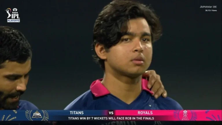 Heartbreak for Vaibhav Sooryavanshi; RR youngster nearly in tears after Qualifie – IPL 2026: वैभव सूर्यवंशी का टूटा दिल, गुजरात टाइटंस के हाथों राजस्थान रॉयल्स की हार