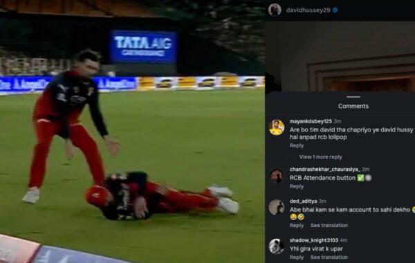 Virat Kohli Fans Abuse David Hussey For Tim David’s Mistake